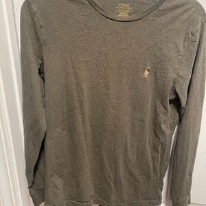Polo by Ralph Lauren Olive Long Sleeve Tee